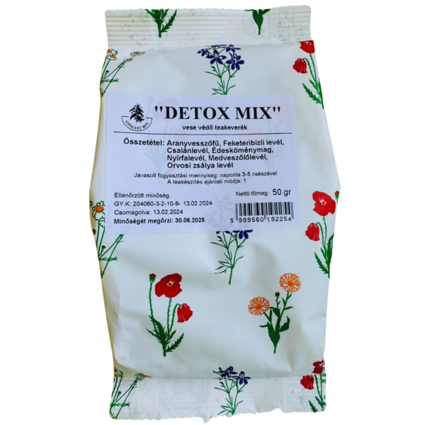 „DETOX MIX“ (Bylinná čajová zmes na podporu funkcie obličiek) 50g