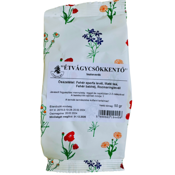 „Bylinný čaj na potlačenie chuti do jedla" 50g