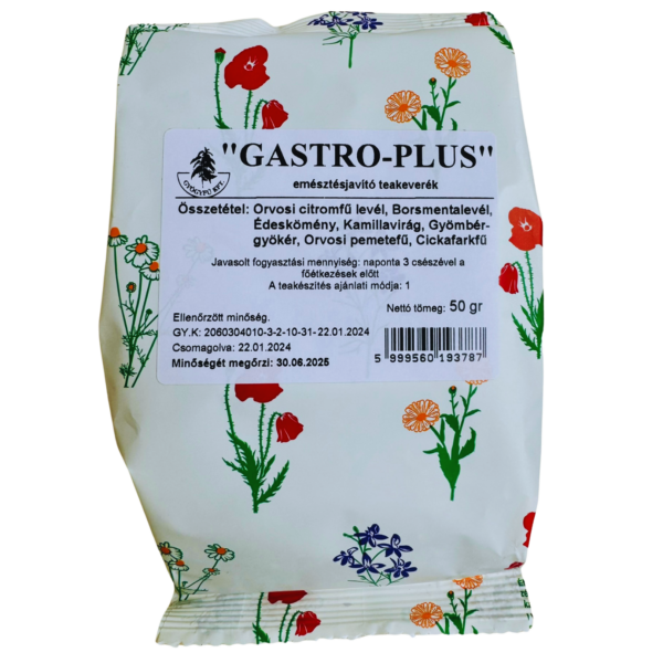 „GASTRO - PLUS“ (Bylinná čajová zmes na zlepšenie trávenia) 50g