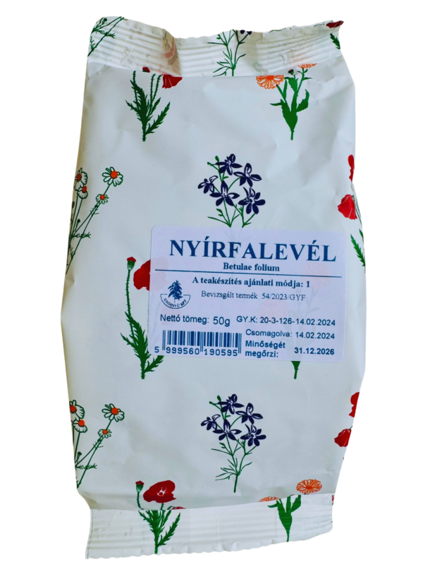 Breza previsnutá - list 50 g