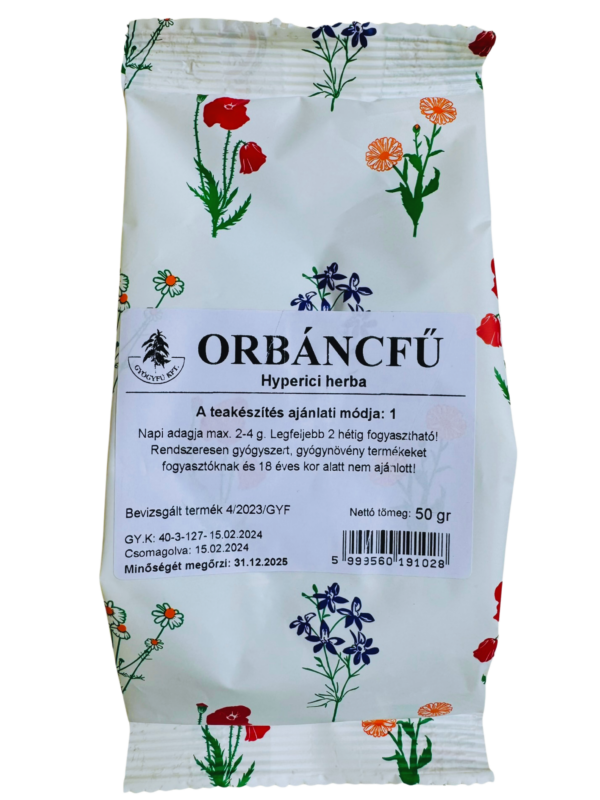 Ľubovník bodkovaný - vňať 50 g